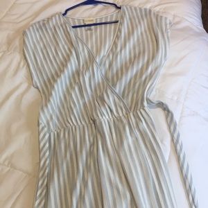 Baby blue stripped sun dress 💕